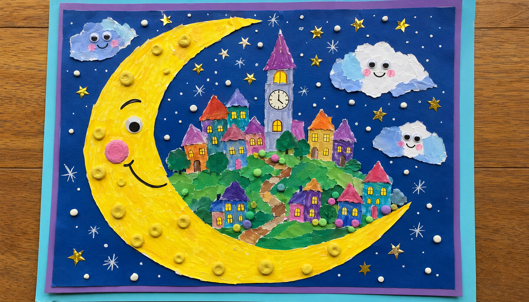 Moon Town finished artwork