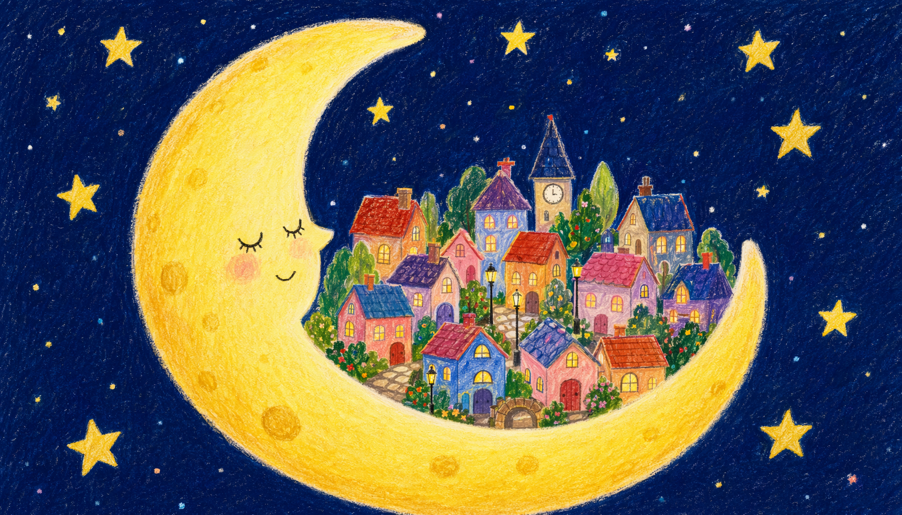 Moon Town illustration